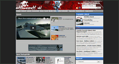 Desktop Screenshot of extremesportok.hu
